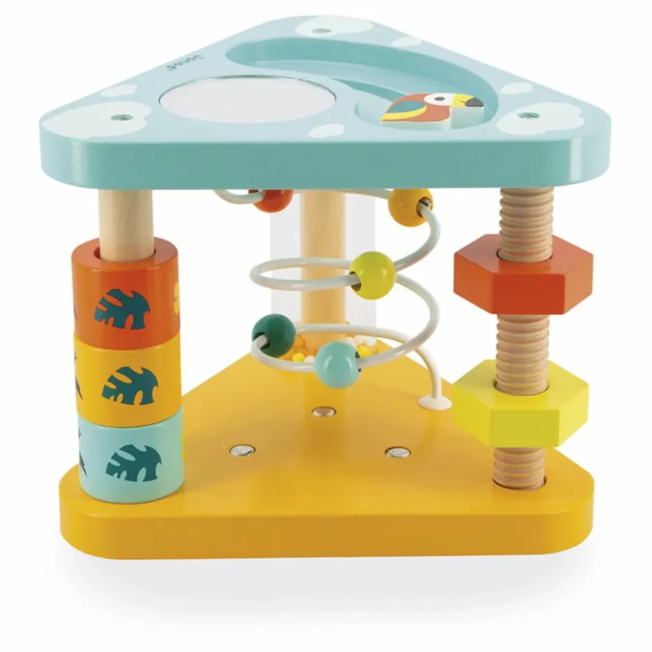 Outlet Janod Triangle Multi-Activites Tropik Multicolore