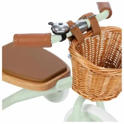 Best Banwood Tricycle en métal et bois | Vert Menthe