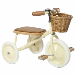 Outlet Banwood Tricycle en métal et bois | Crème