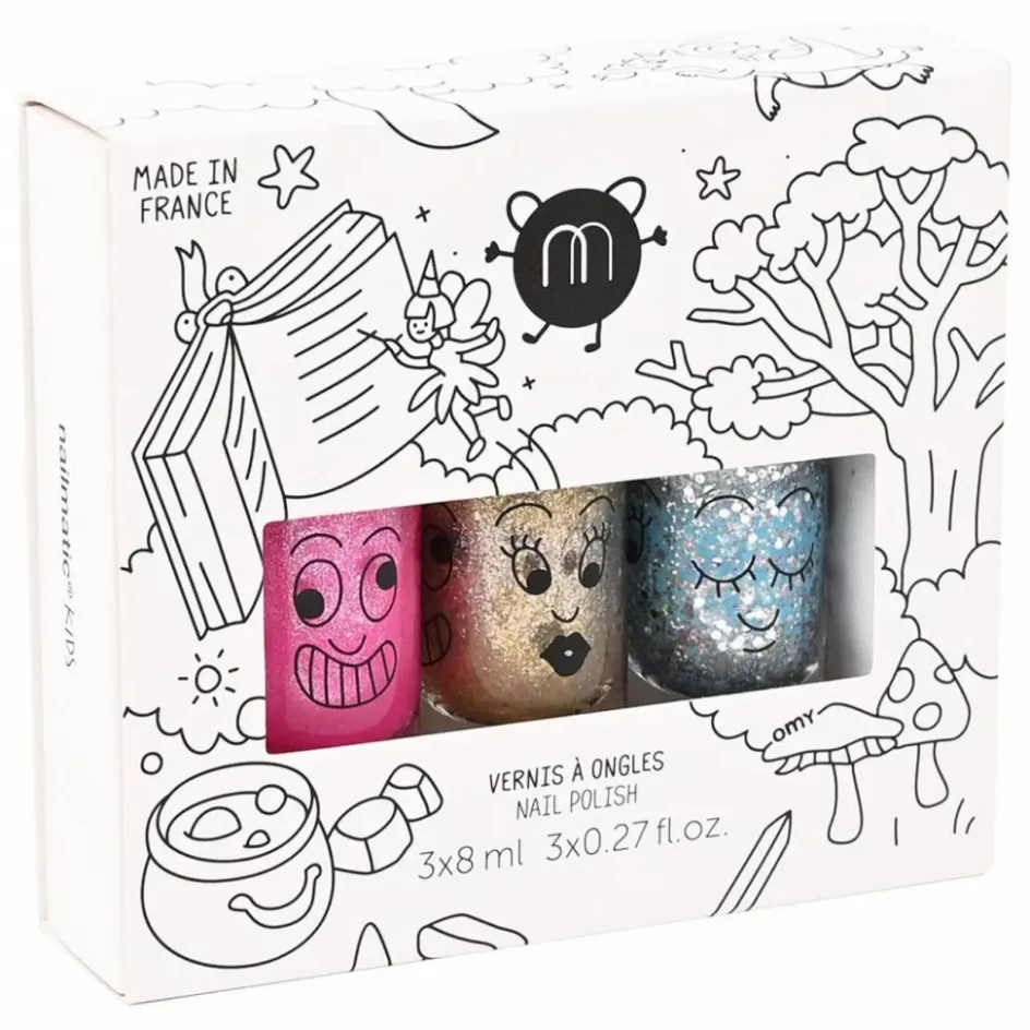 Enfant Nailmatic Kids Maquillage Enfant*Trio vernis Féerique |