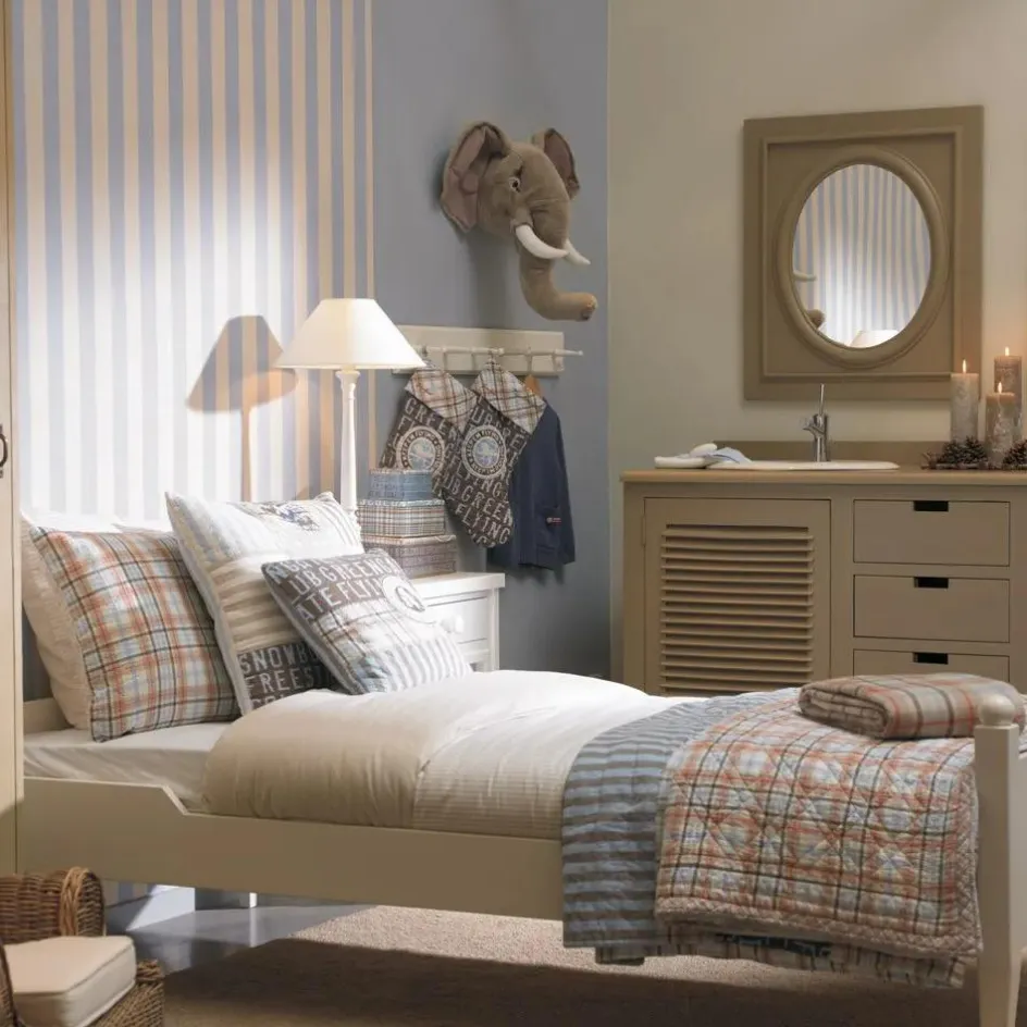 Enfant Wild & Soft Décoration Murale|Déco Murale Enfant*Trophée Eléphant |