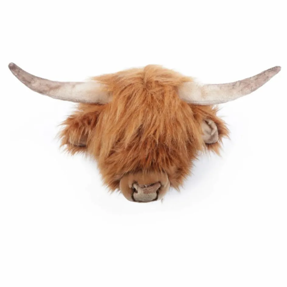 Enfant Wild & Soft Décoration Murale|Déco Murale Enfant*Trophée Vache Ecosse