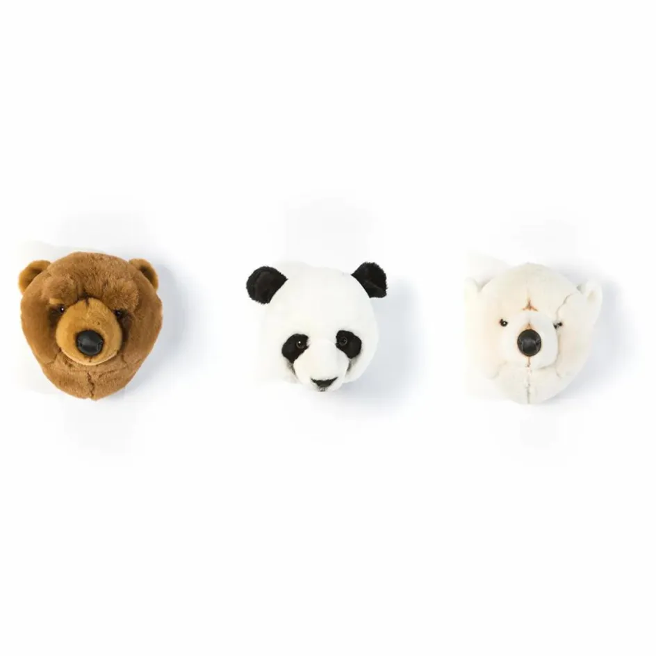 Best Wild & Soft Trophées Ours - Set de 3 Multicolore
