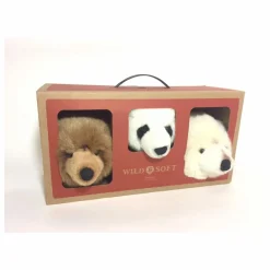 Best Wild & Soft Trophées Ours - Set de 3 Multicolore
