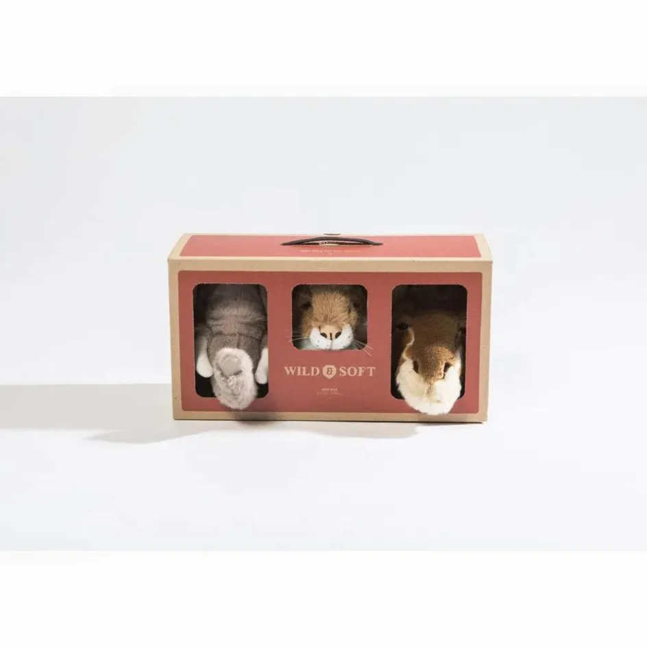 Sale Trophées Safari - Set de 3 Enfant Décoration Murale|Déco Murale Enfant