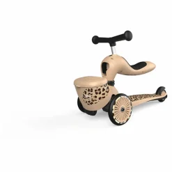 Best Scoot & Ride Trottinette 2 en 1 Léopard Multicolore
