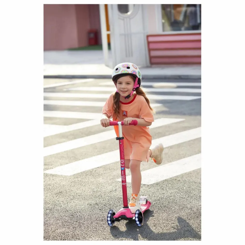 Micro Trottinette Maxi Deluxe LED || Skates, Trottinettes