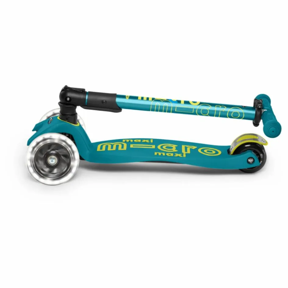 Micro Trottinette Maxi Deluxe Pliable LED || Skates, Trottinettes