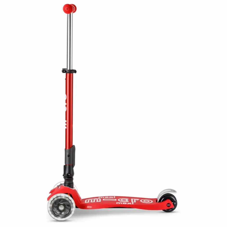 Micro Skates, Trottinettes*Trottinette Maxi Deluxe Pliable LED |