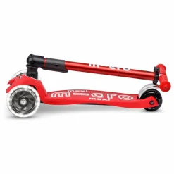 Micro Skates, Trottinettes*Trottinette Maxi Deluxe Pliable LED |