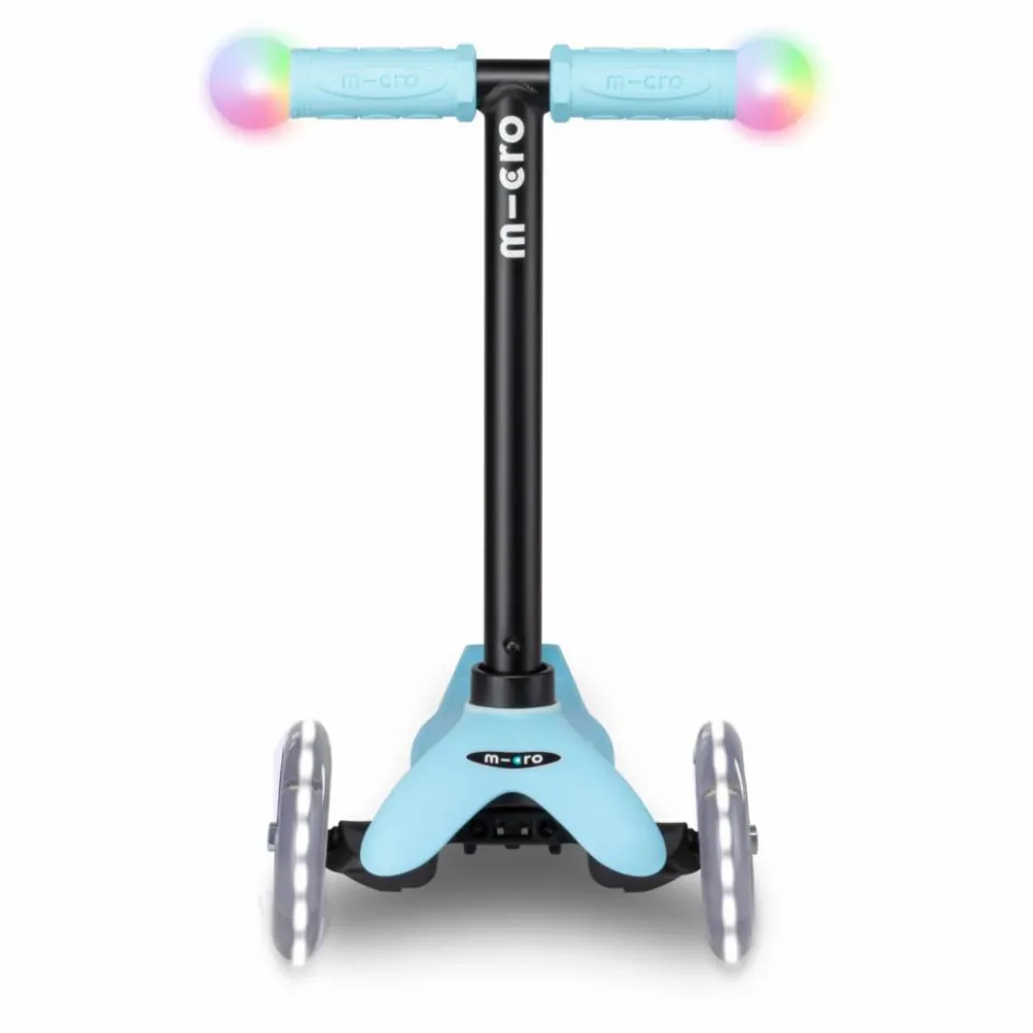 Clearance Micro Trottinette Mini 3en1 Revolution Deluxe Magic LED | Bleu