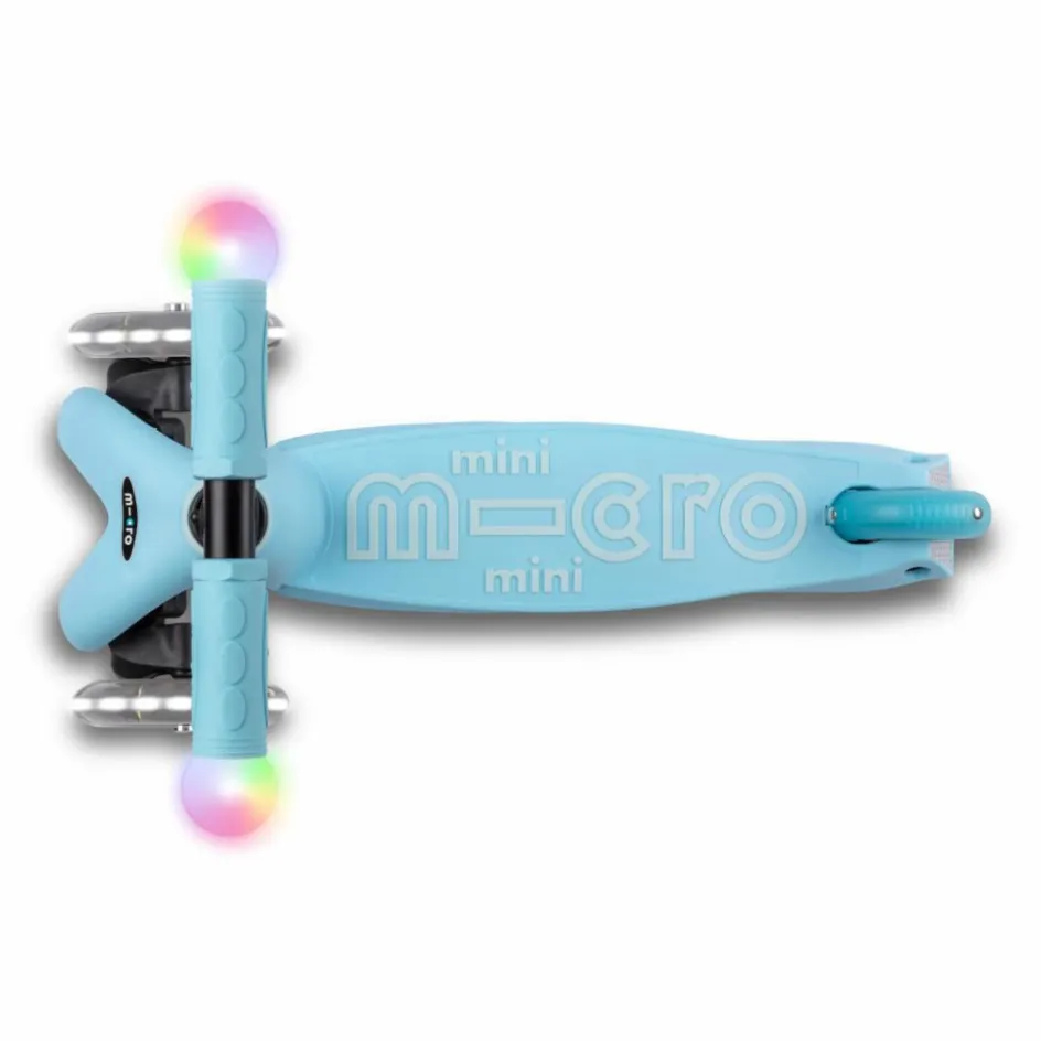 Clearance Micro Trottinette Mini 3en1 Revolution Deluxe Magic LED | Bleu