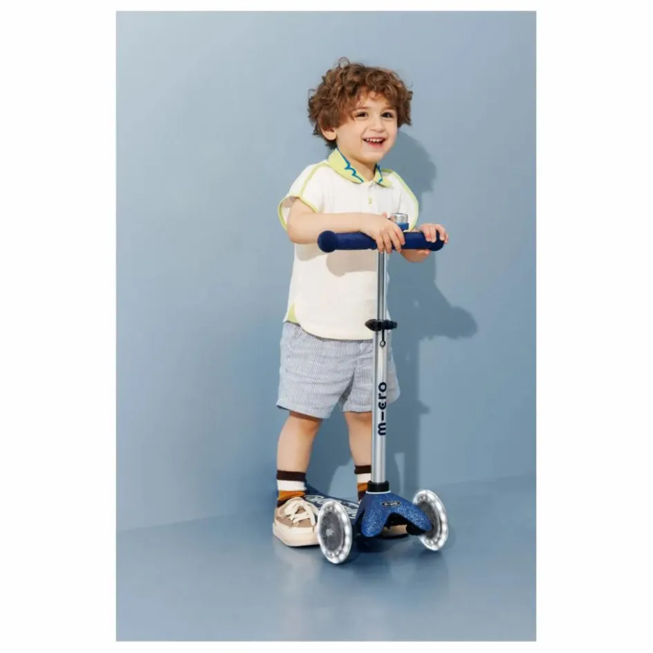 Micro Skates, Trottinettes*Trottinette Mini Deluxe Glitter LED |