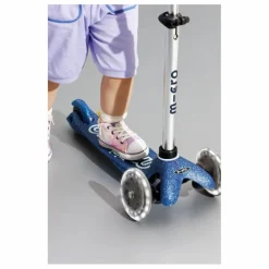 Micro Skates, Trottinettes*Trottinette Mini Deluxe Glitter LED |