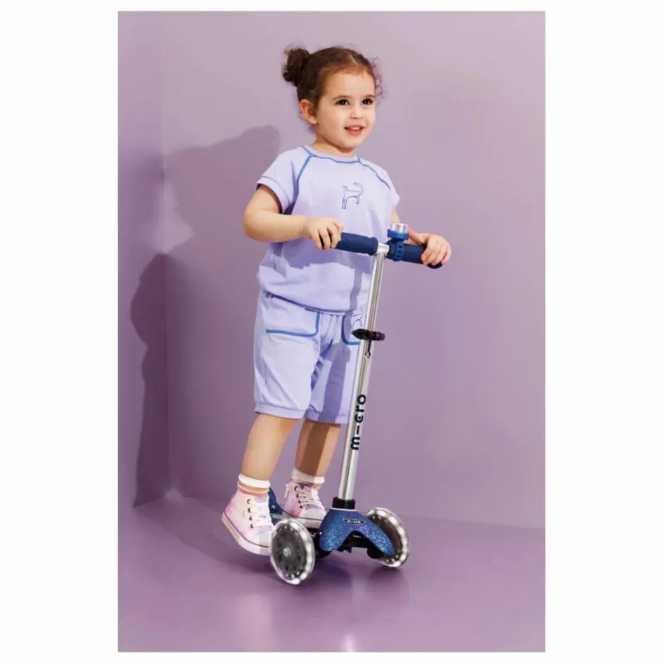 Micro Skates, Trottinettes*Trottinette Mini Deluxe Glitter LED |