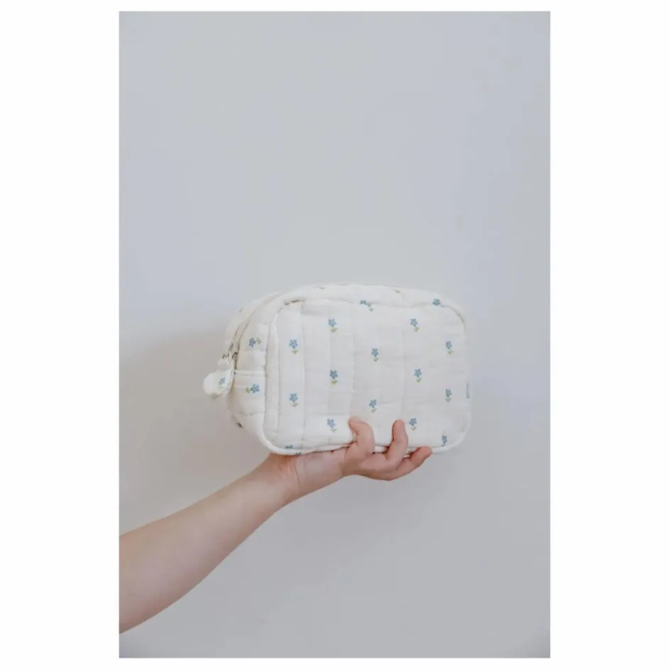 Hot Trousse de maquillage Periwinkle en coton bio | Femme Accessoires