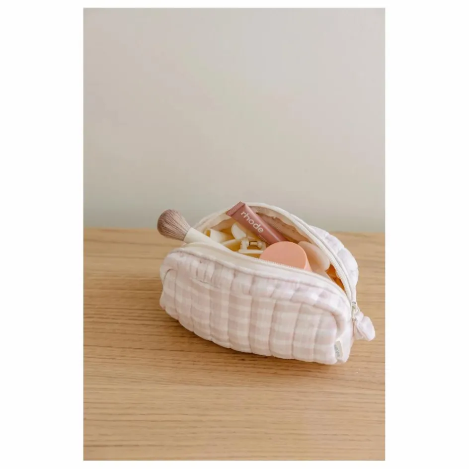 Femme Soft Spot Accessoires*Trousse de maquillage Rosewater en coton bio |