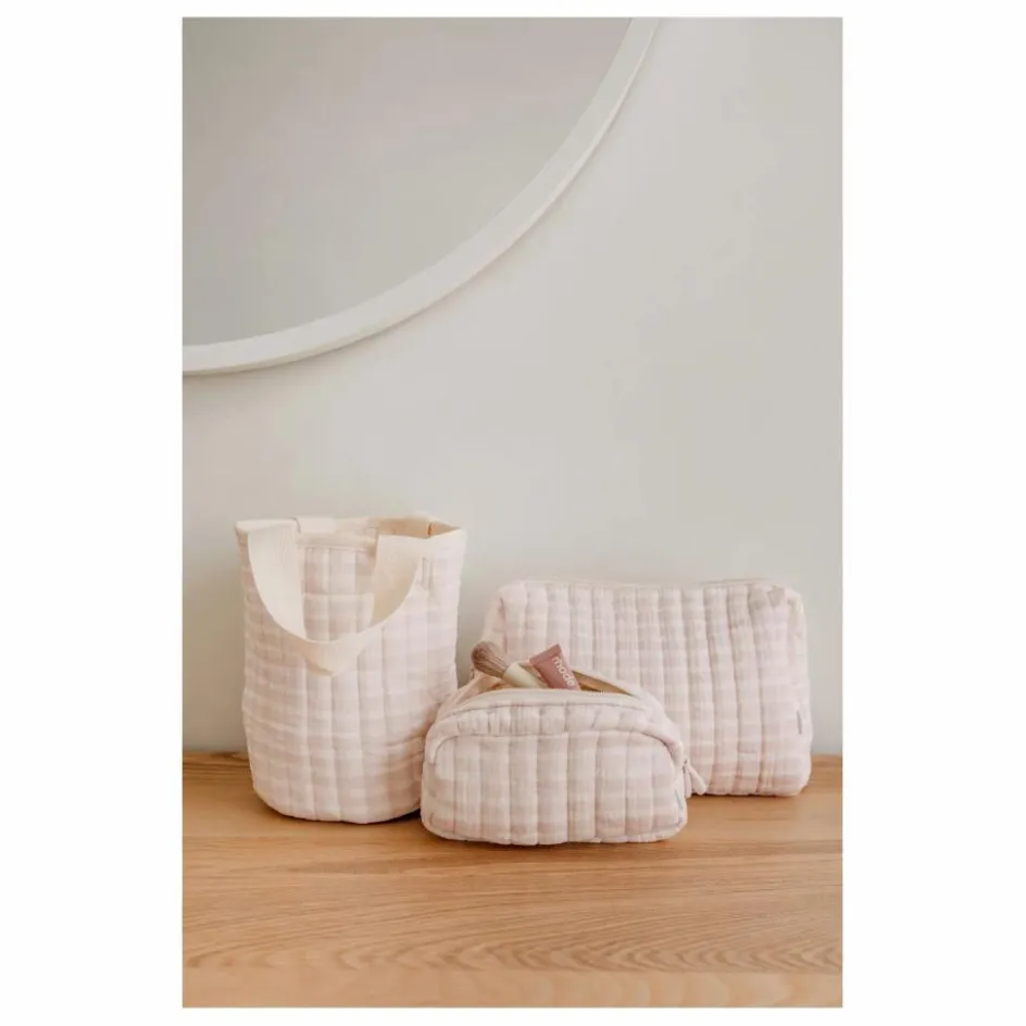Femme Soft Spot Accessoires*Trousse de maquillage Rosewater en coton bio |