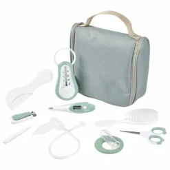 Béaba Trousse de toilette avec 10 accessoires ||Enfant Trousses De Toilette|Soins Bébé Et La Beauté