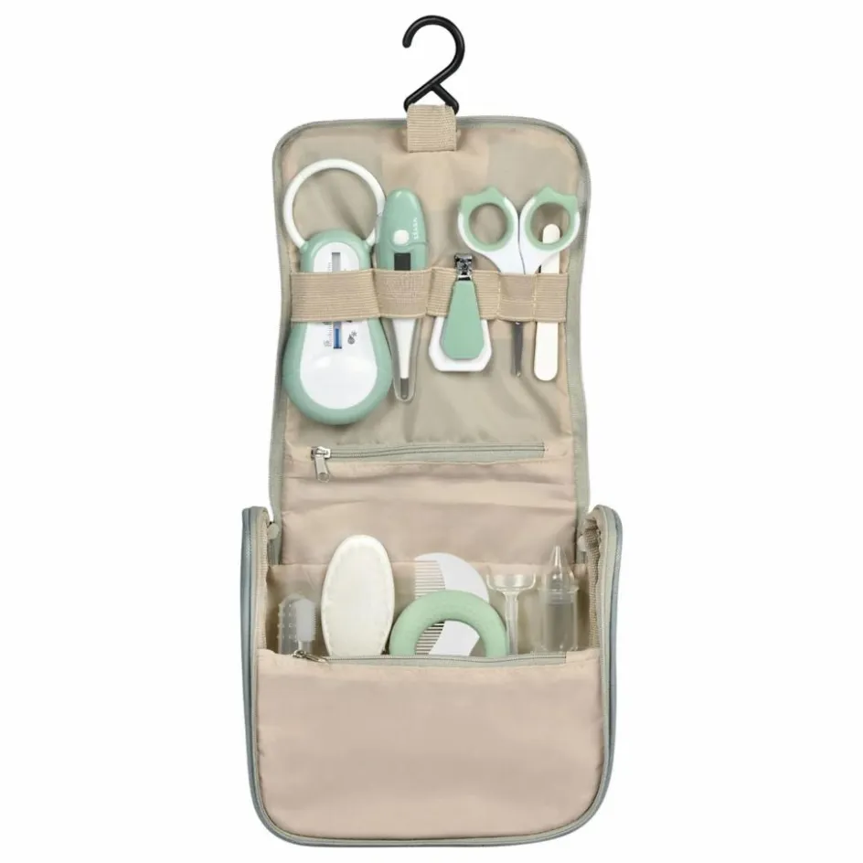 Béaba Trousse de toilette avec 10 accessoires ||Enfant Trousses De Toilette|Soins Bébé Et La Beauté