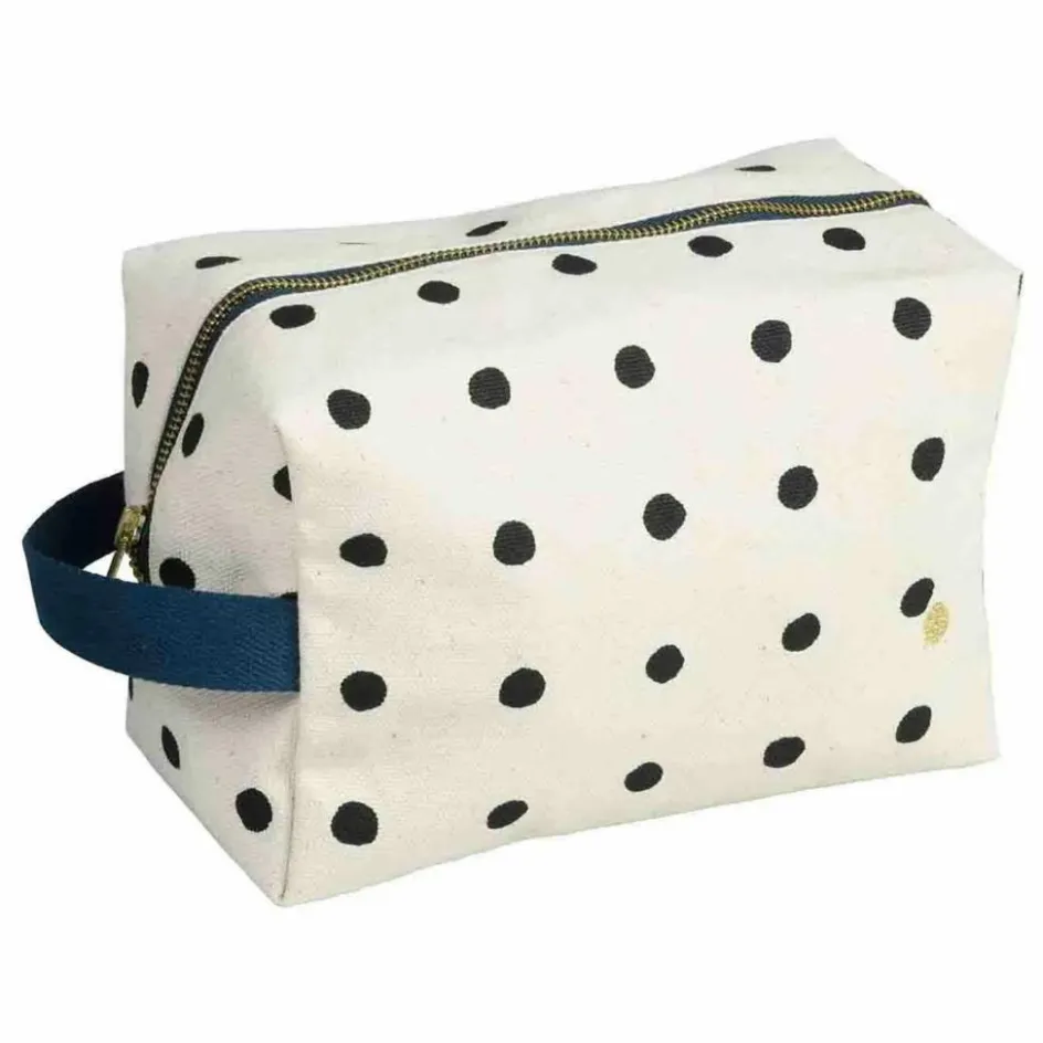 Clearance Trousse de toilette Cube à pois en coton bio Mio | Homme/Femme Voyage, Outdoor|Soins, Wellness