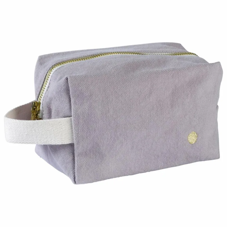 Sale Trousse de toilette Cube Iona | Lilas Femme Accessoires