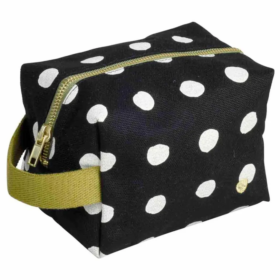Online Trousse de toilette Cube à pois en coton bio Mia | Homme/Femme Voyage, Outdoor|Soins, Wellness