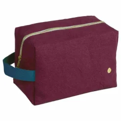 La cerise sur le gâteau Trousse de toilette Cube en coton bio Iona ||Homme/Femme Voyage, Outdoor|Soins, Wellness