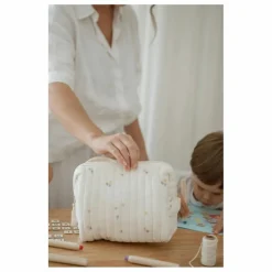 Soft Spot Trousse de toilette Daisies en coton bio ||Enfant/Femme Trousses De Toilette|Soins Bébé Et La Beauté