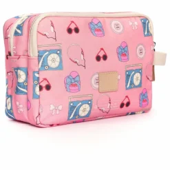 Sale JOJO FACTORY Trousse de Toilette Double Jojo Song | Rose