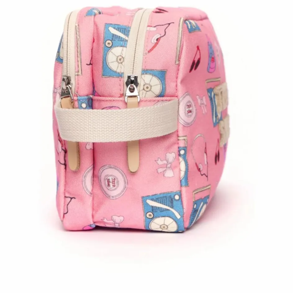 Sale JOJO FACTORY Trousse de Toilette Double Jojo Song | Rose