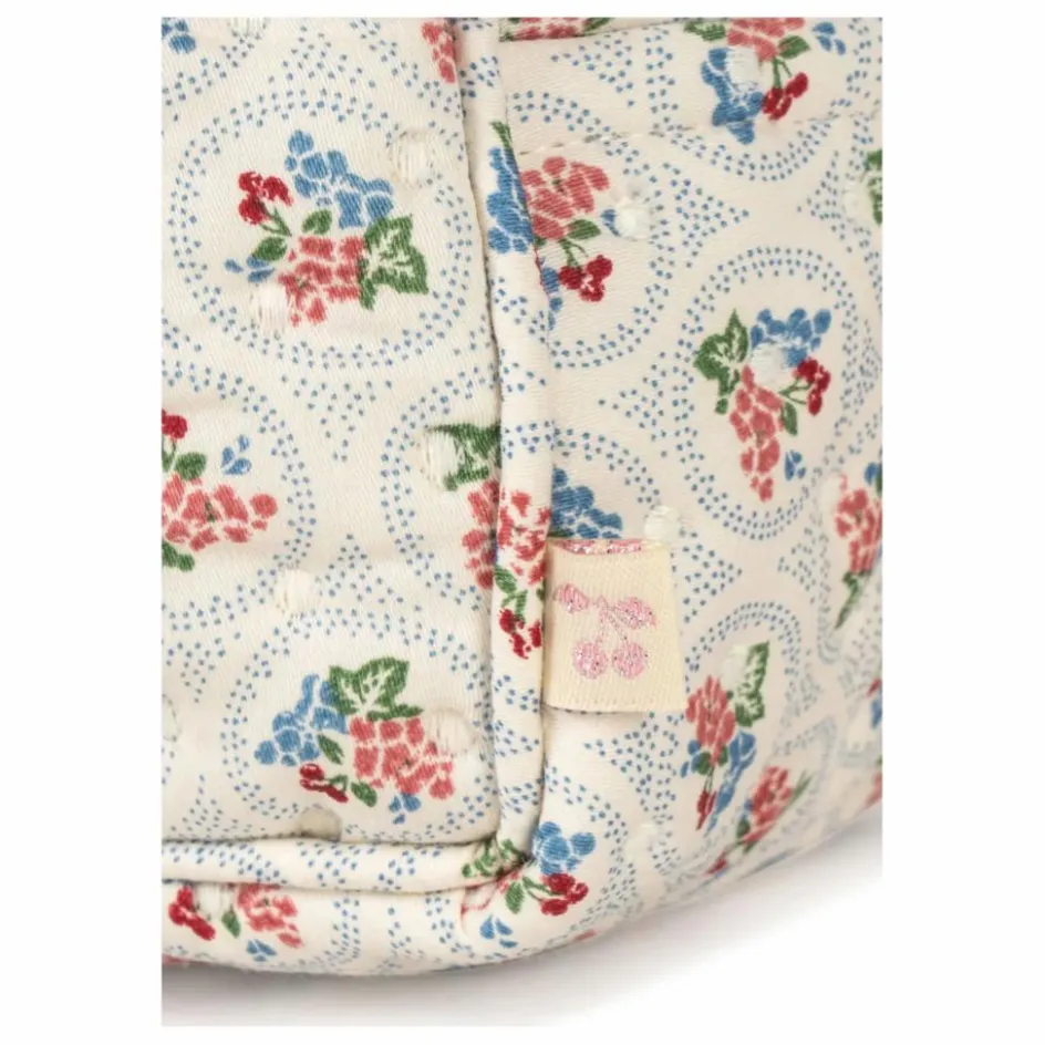 New Konges Sløjd Trousse de toilette en coton bio Verone Blues | Blanc