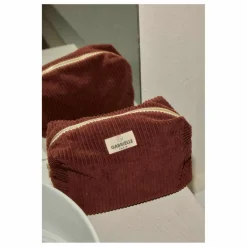 Homme/Femme Gabrielle Paris Voyage, Outdoor|Soins, Wellness*Trousse de toilette en velours côtelé |