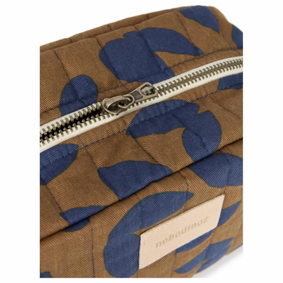 Nobodinoz Trousse de toilette imperméable Hyde Park Blue Leaves ||Enfant Soins Bébé Et La Beauté|Accessoires De Beauté