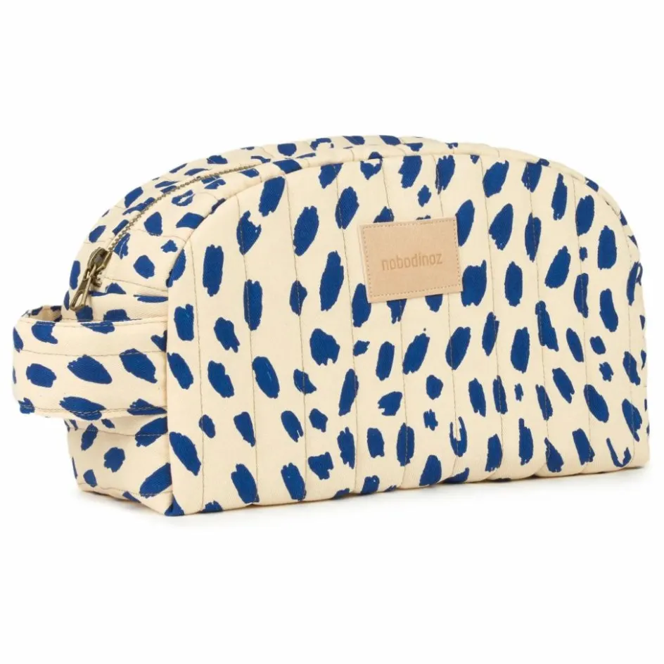 Nobodinoz Trousse de toilette imperméable Hyde Park Leonie | Bleu