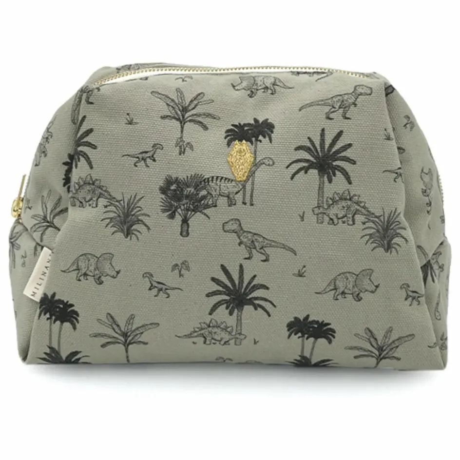 New Milinane Trousse de toilette Jade | Vert kaki