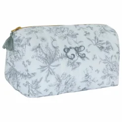 Trousse de toilette Toile de Jouy | Enfant Trousses De Toilette|Soins Bébé Et La Beauté