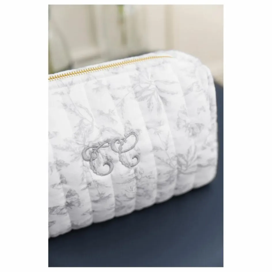 Trousse de toilette Toile de Jouy | Enfant Trousses De Toilette|Soins Bébé Et La Beauté
