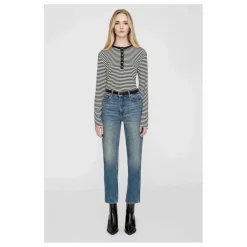 Femme Anine Bing Tee-Shirts, Polos*T-shirt Alessia Rayures |