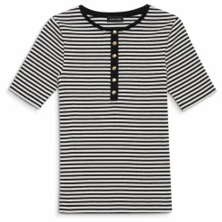 Anine Bing T-shirt Alessia Rayures ||Femme Tee-Shirts, Polos