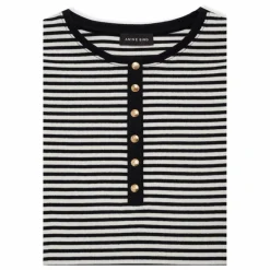 Anine Bing T-shirt Alessia Rayures ||Femme Tee-Shirts, Polos
