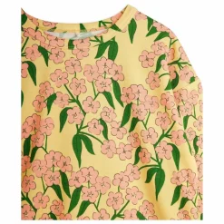 Sale Mini Rodini T-shirt Alpine Fleuri | Jaune