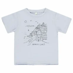 Hot Rylee + Cru T-shirt Amalfi | Bleu Clair