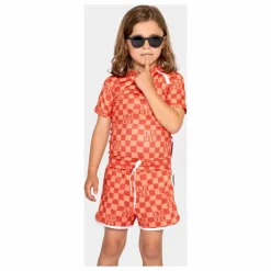 Enfant Beach & Bandits Maillots De Bain|Maillots De Bain*T-shirt Anti-UV Checkered Love Fibres Recyclées |