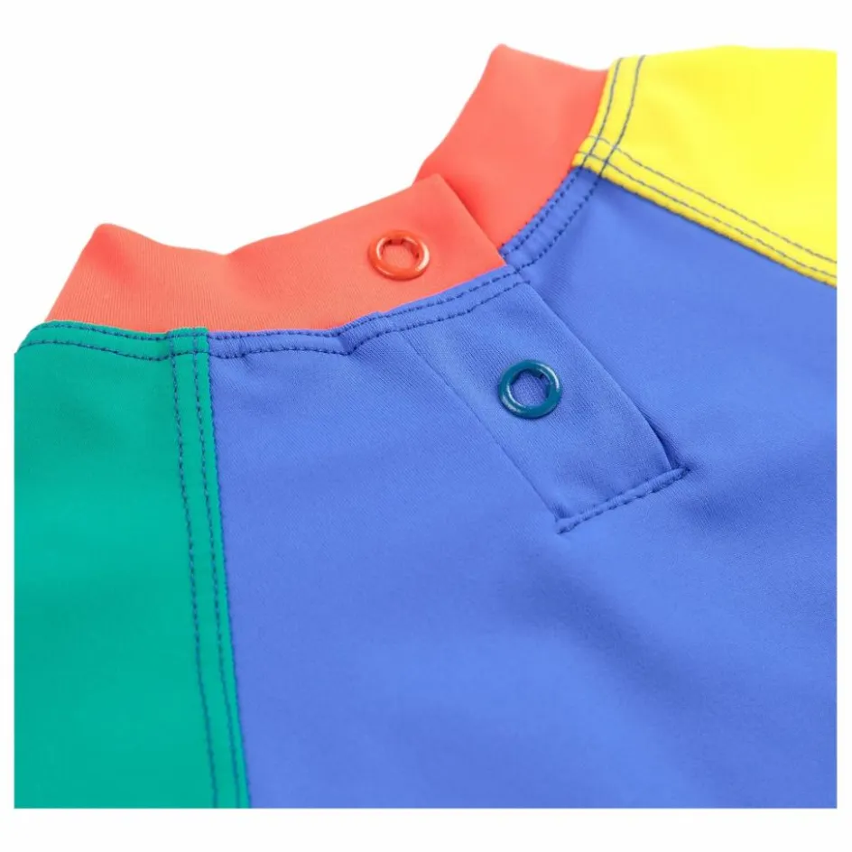 Clearance Bobo Choses T-Shirt Anti-UV Colorblock Fibres Recyclées | Bleu