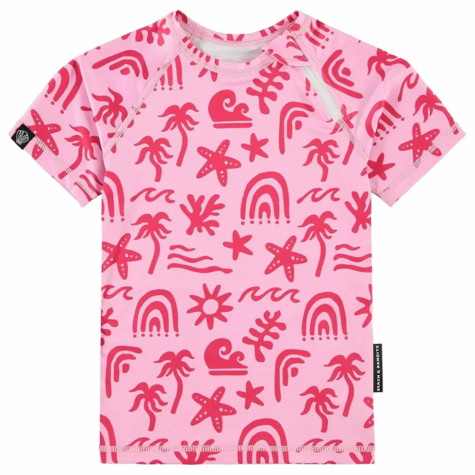 Enfant Beach & Bandits Maillots De Bain|Maillots De Bain*T-shirt Anti-UV Tropical Vibes Fibres Recyclées |
