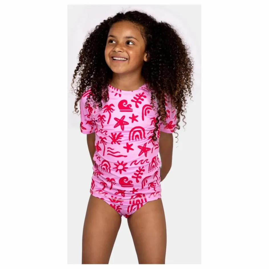 Enfant Beach & Bandits Maillots De Bain|Maillots De Bain*T-shirt Anti-UV Tropical Vibes Fibres Recyclées |