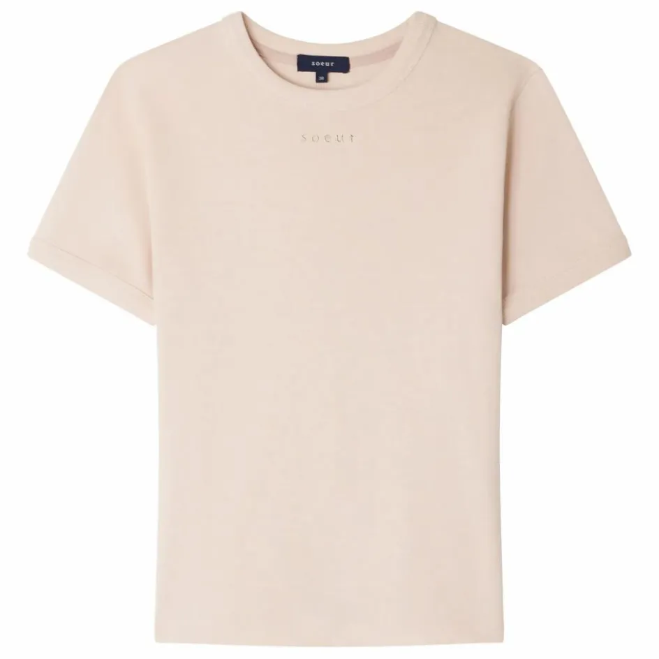 Outlet Soeur T-shirt Aristide Coton Bio | Rose pâle