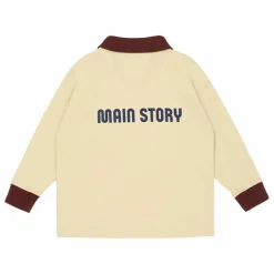 New Main Story T-shirt Athletic Coton Bio | Beige