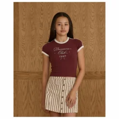 Rylee + Cru T-shirt Baby Dreamers Club | Bordeaux